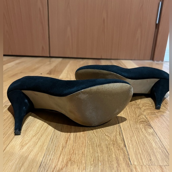 Steve Madden Black Suede Unityy Pump - Size 10 - Picture 9 of 12